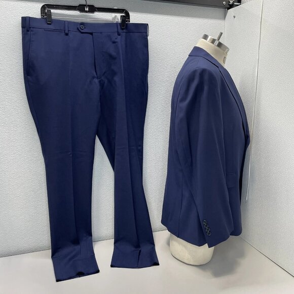 Giles & Jasper Men’s Modern Wool Stretch 2-Piece Suit - Picture 3 of 12